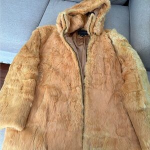 Vintage Tanners Avenue genuine fur coat 2X